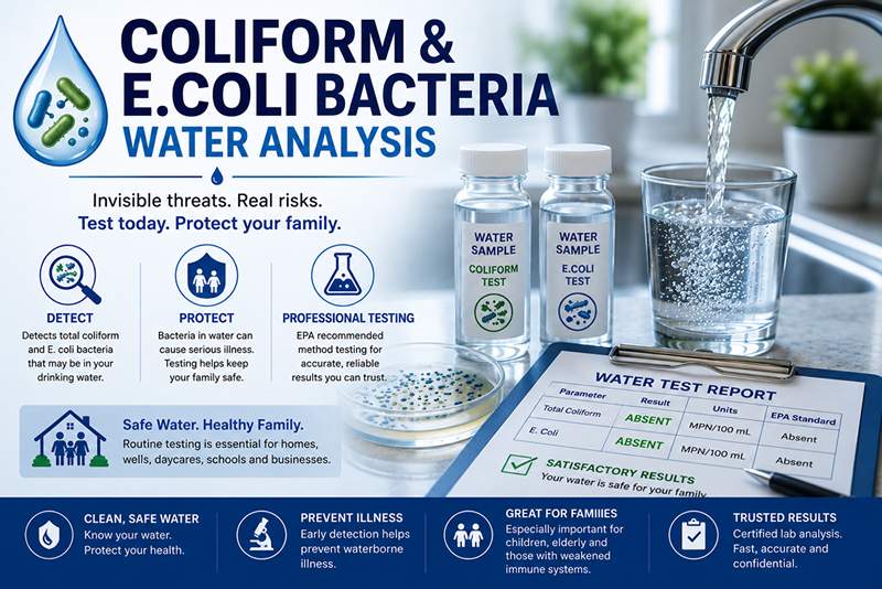 Water Analysis for Bacteria in Connecticut