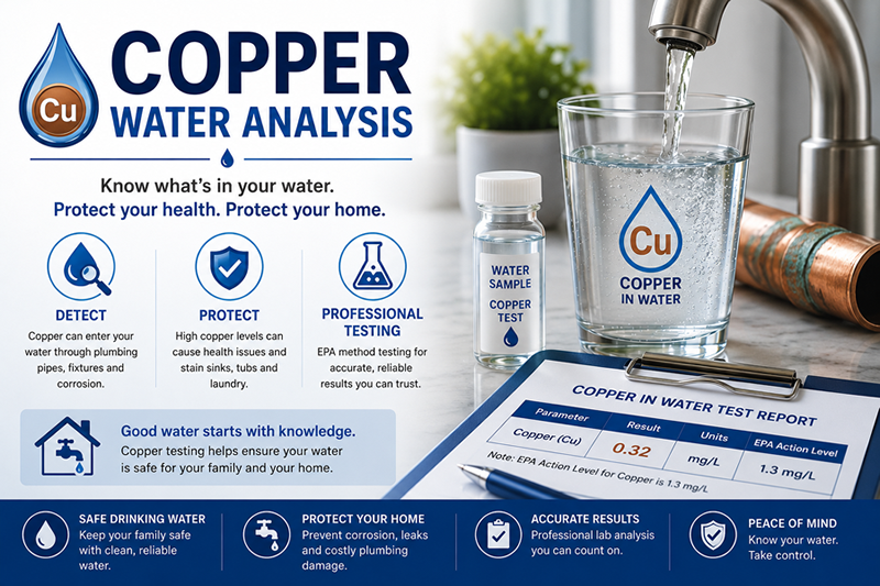 Water Analysis for Copper in Connecticut