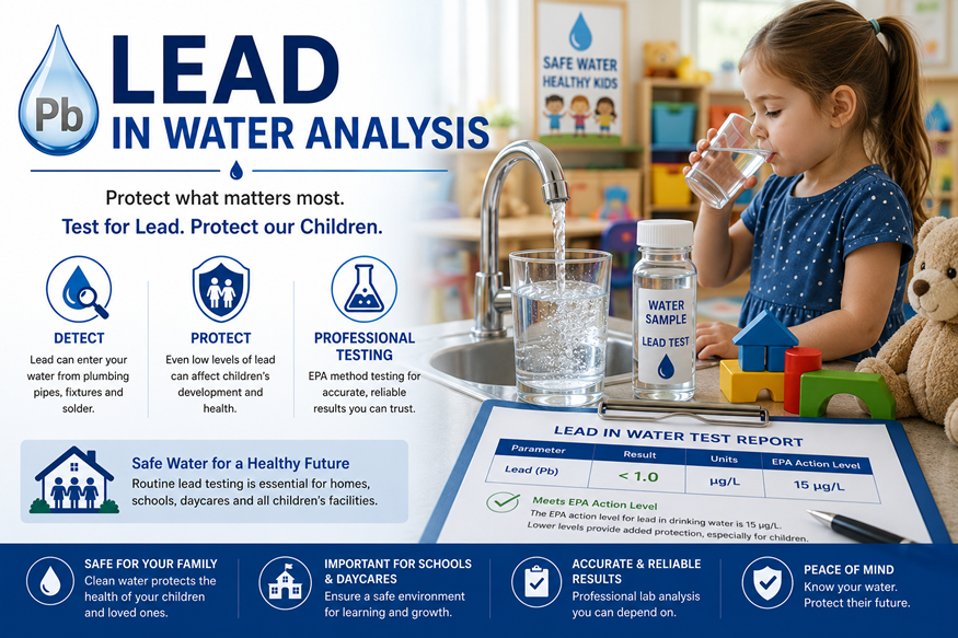 Lead Water Testing for Schools, Daycares, Foster Care and Adoptions in Connecticut