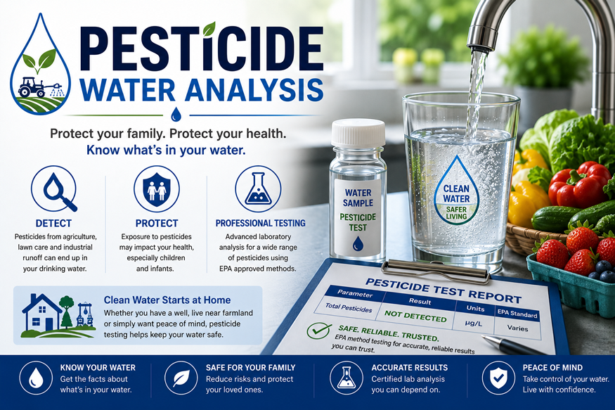 Water Analysis for Pesticides in Connecticut
